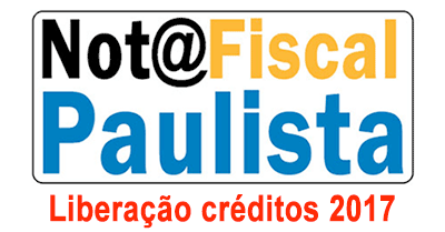 Liberação dos créditos Nota Fiscal Paulista 2017